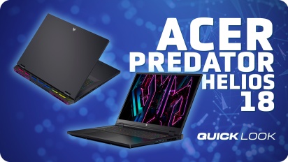 Acer Predator Helios 18 (Quick Look) - Spiele der nächsten Generation