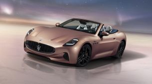 Maserati startet mit dem Cabrio GranCabrio Folgore in seine vollelektrische Ära